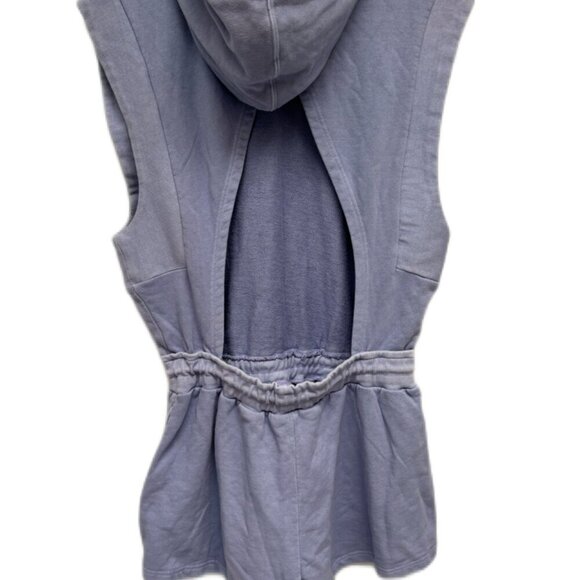 Free People Oliver Hooded Backless Romper Size Medium - Picture 6 of 8